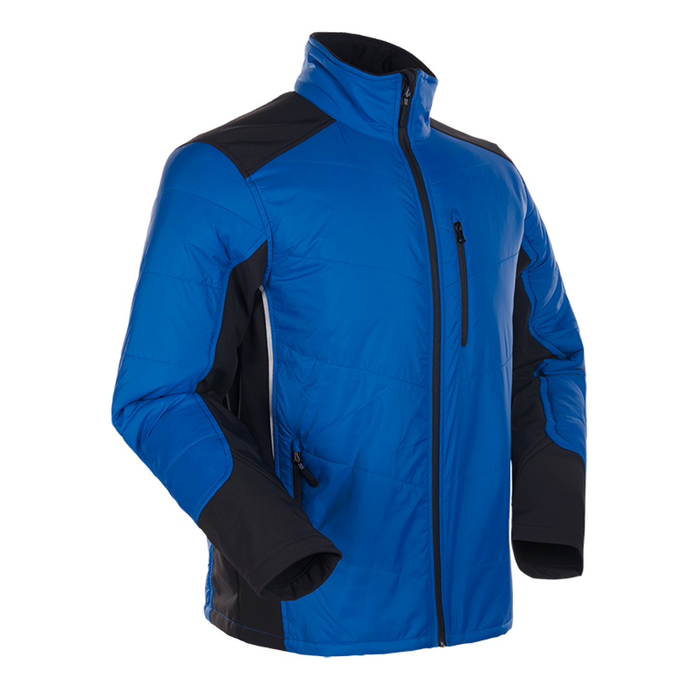 Man's Insulation Jacket with Softshell