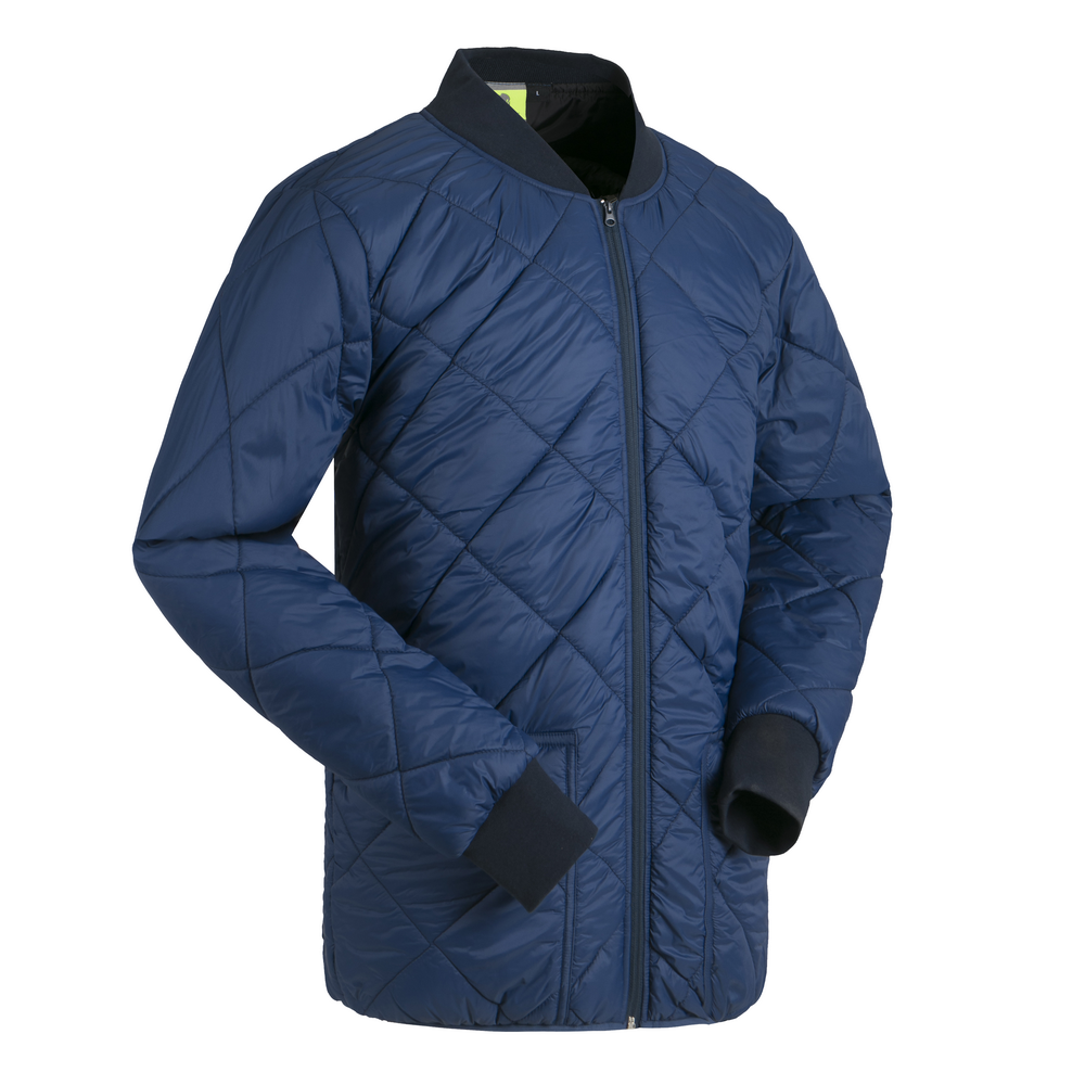 Men's Workwear Pattern Quilted Jacket